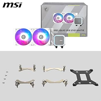 PC用ファン・クーラー MSI MAG CORELIQUID A13 240 MAG CORELIQUID A13 240 / WHITE